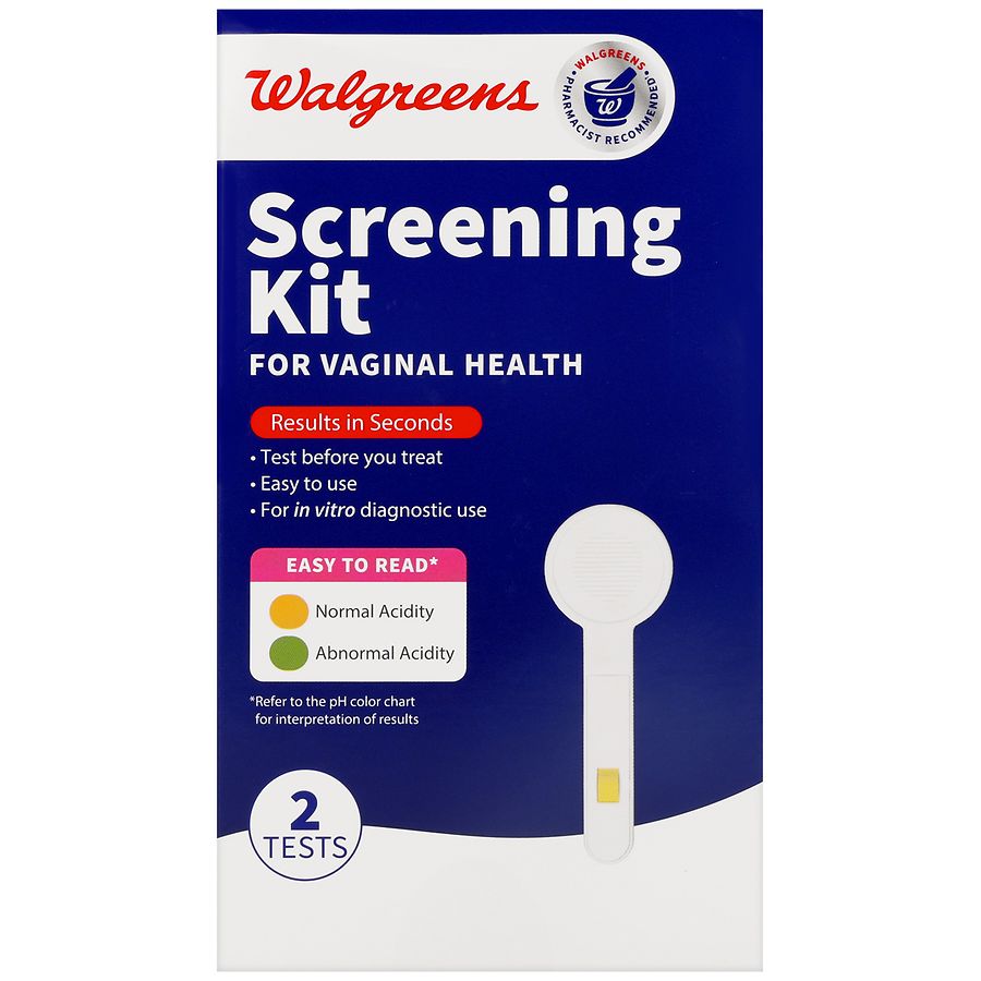 Walgreens Screening Kit for Vaginal Health
