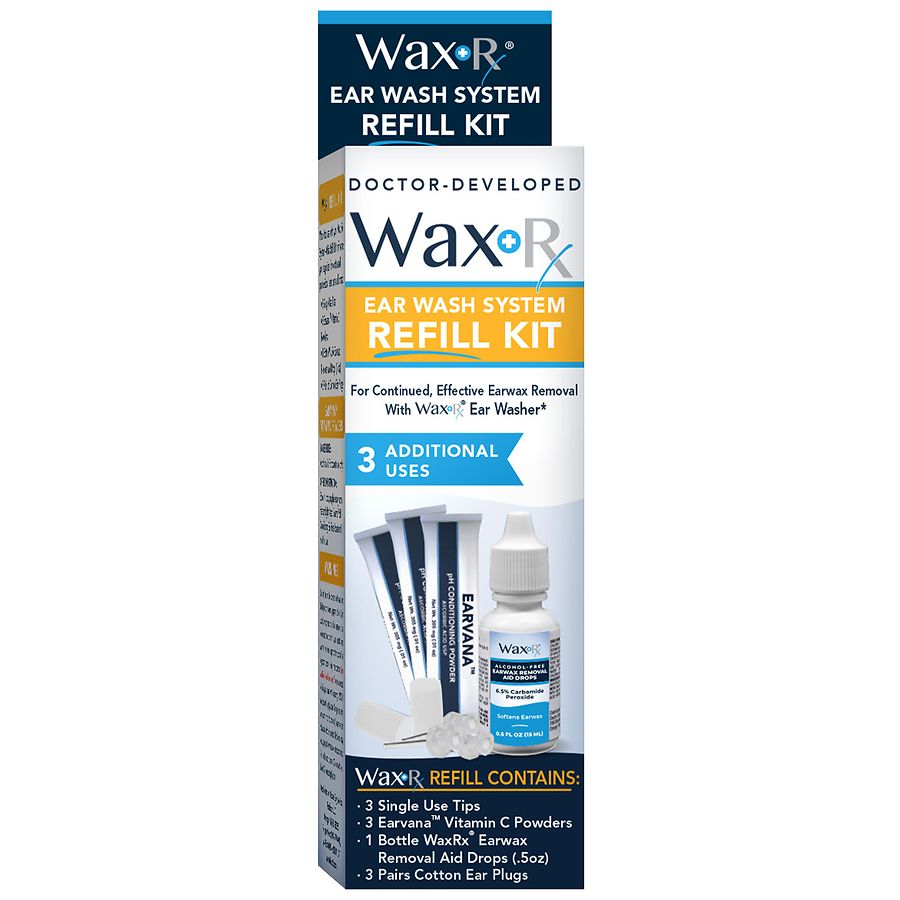 WaxRx Earache Rx Ear Wash Refill Kit | Walgreens