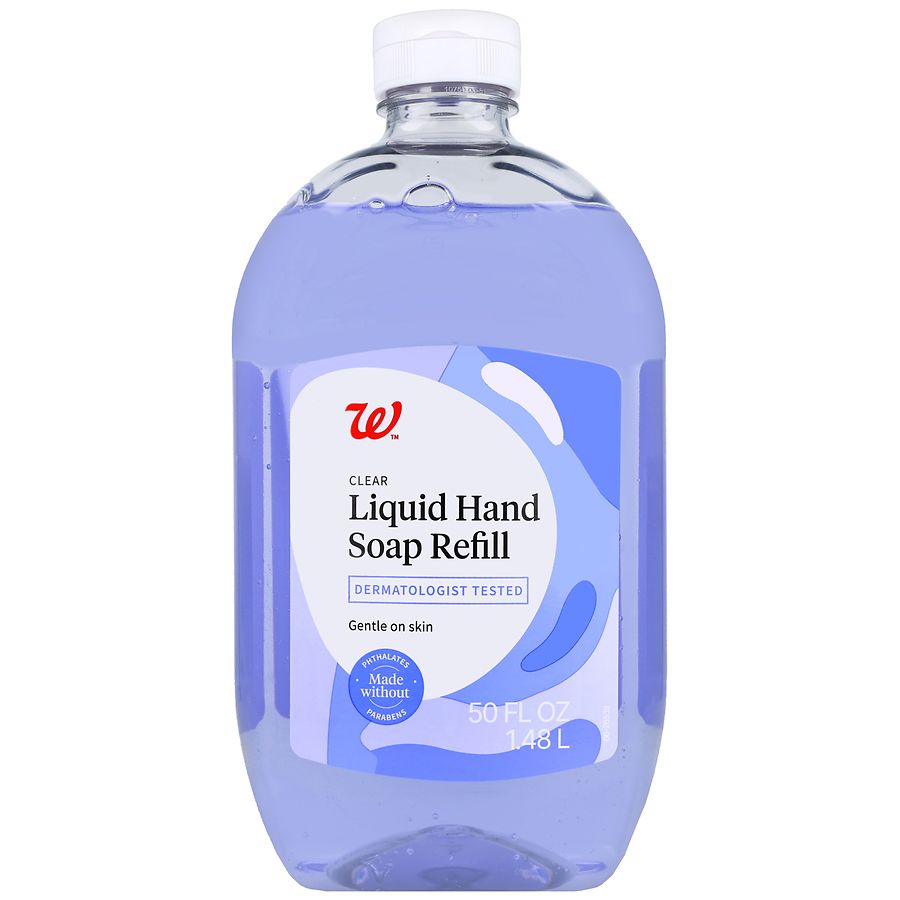 Walgreens Liquid Hand Soap Refill Clear