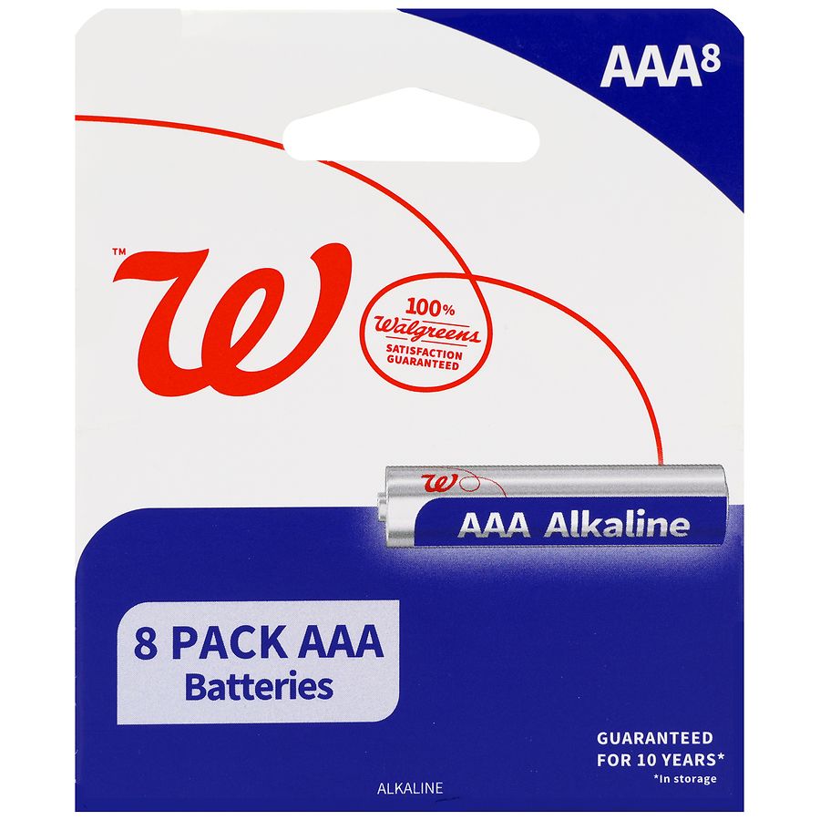 Walgreens Alkaline Batteries AAA