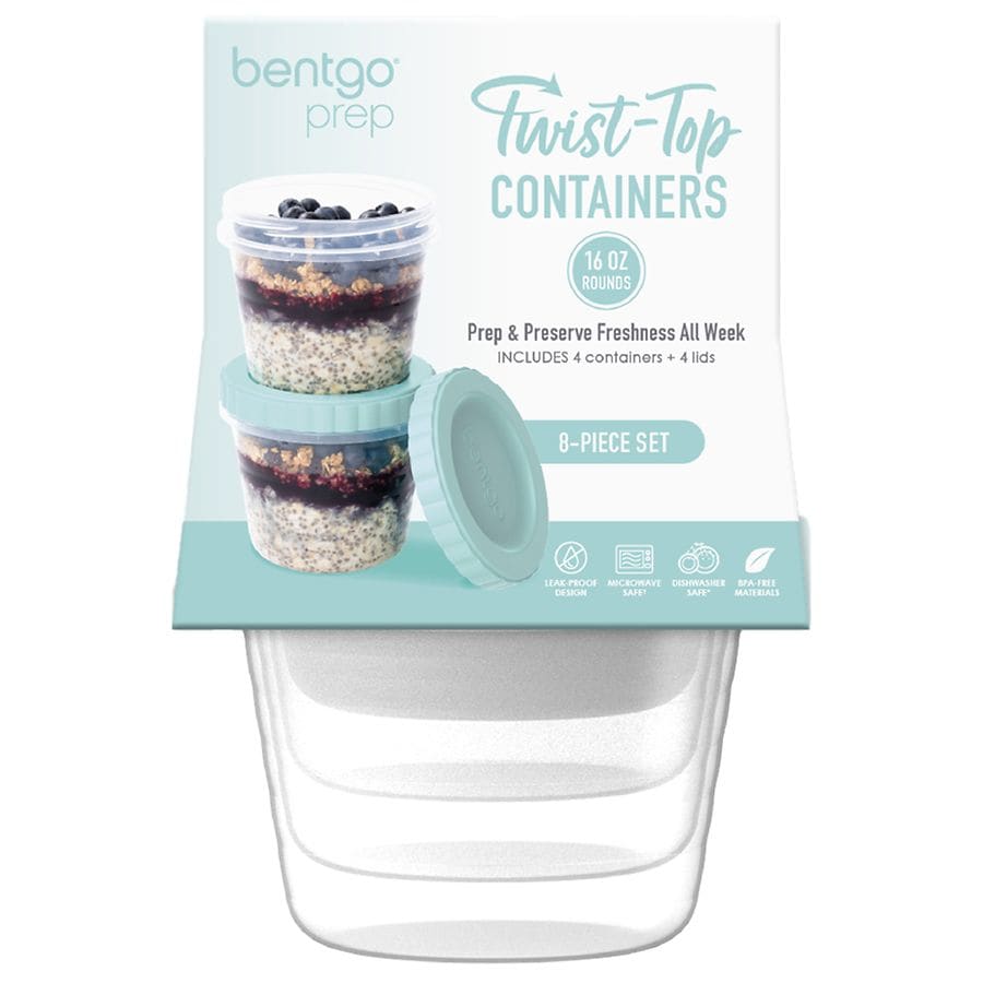 Bentgo Prep, Twist-Top Containers