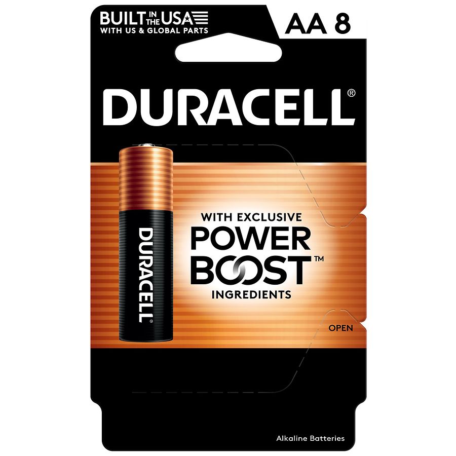 Duracell Coppertop Alkaline Batteries AA