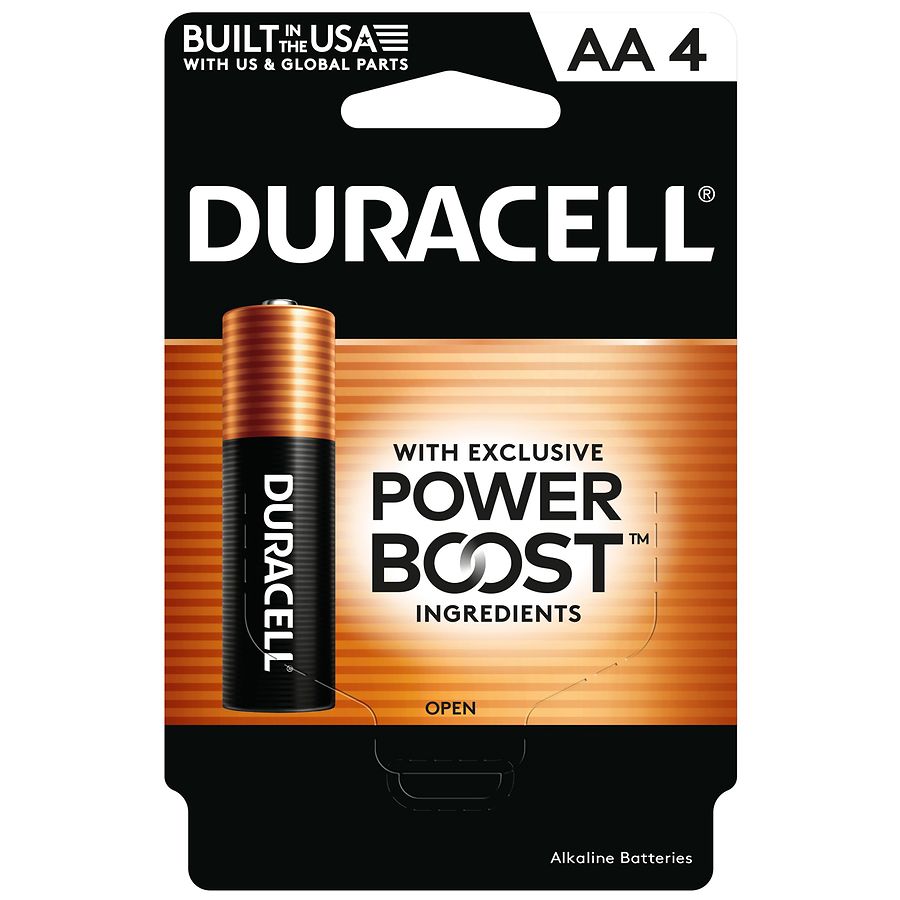 Duracell Coppertop Alkaline Batteries AA