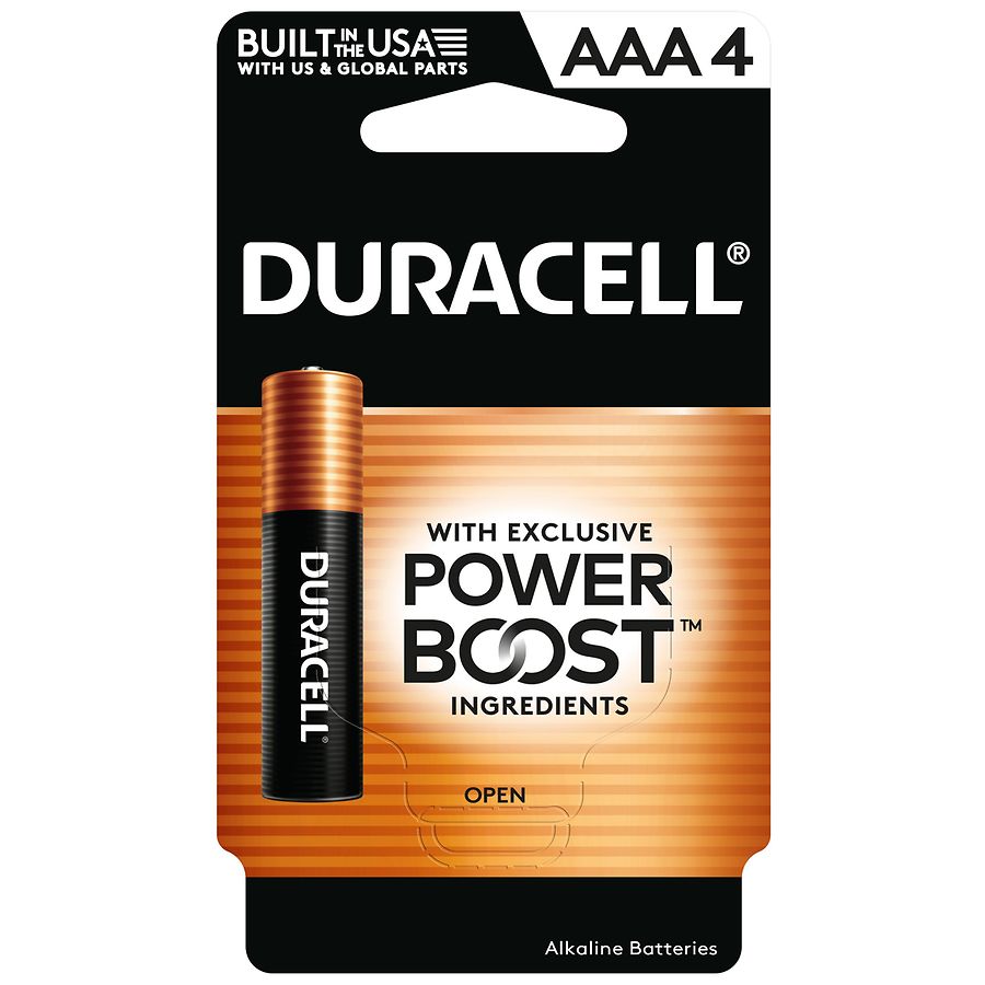 Duracell Coppertop Alkaline Batteries AAA