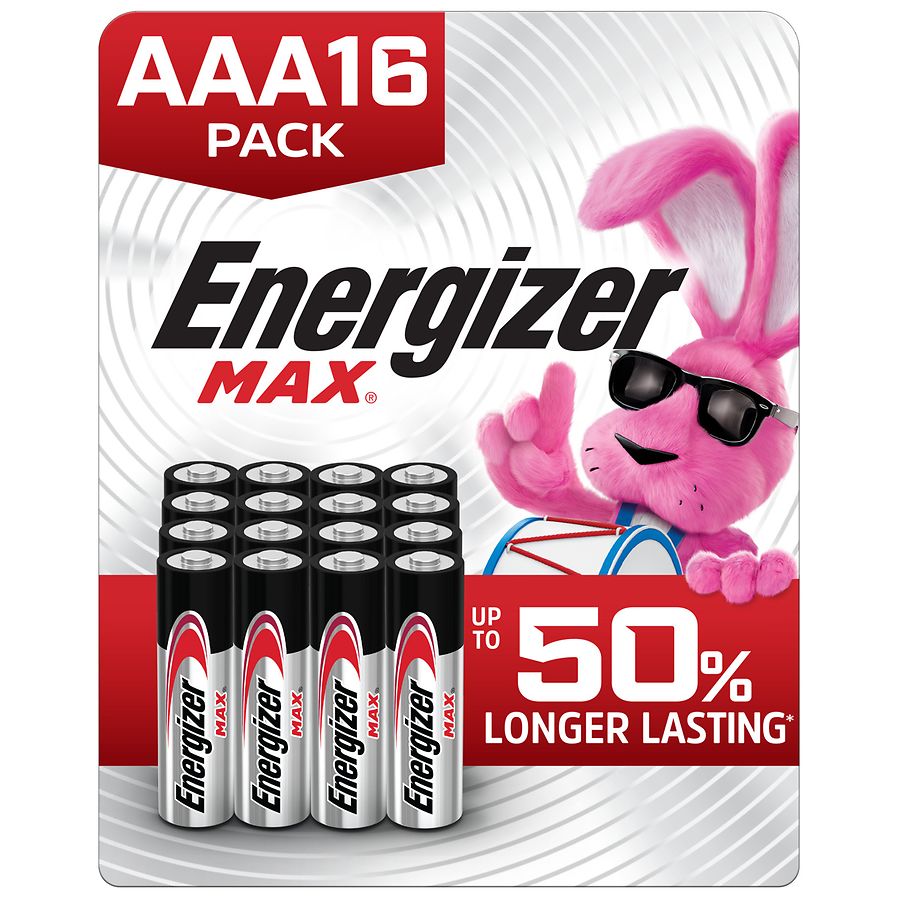 Energizer Max Alkaline Batteries AAA