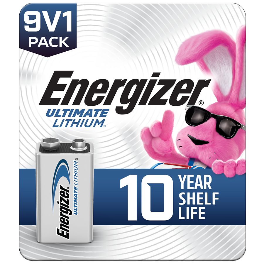 Energizer Ultimate Lithium Battery 9V