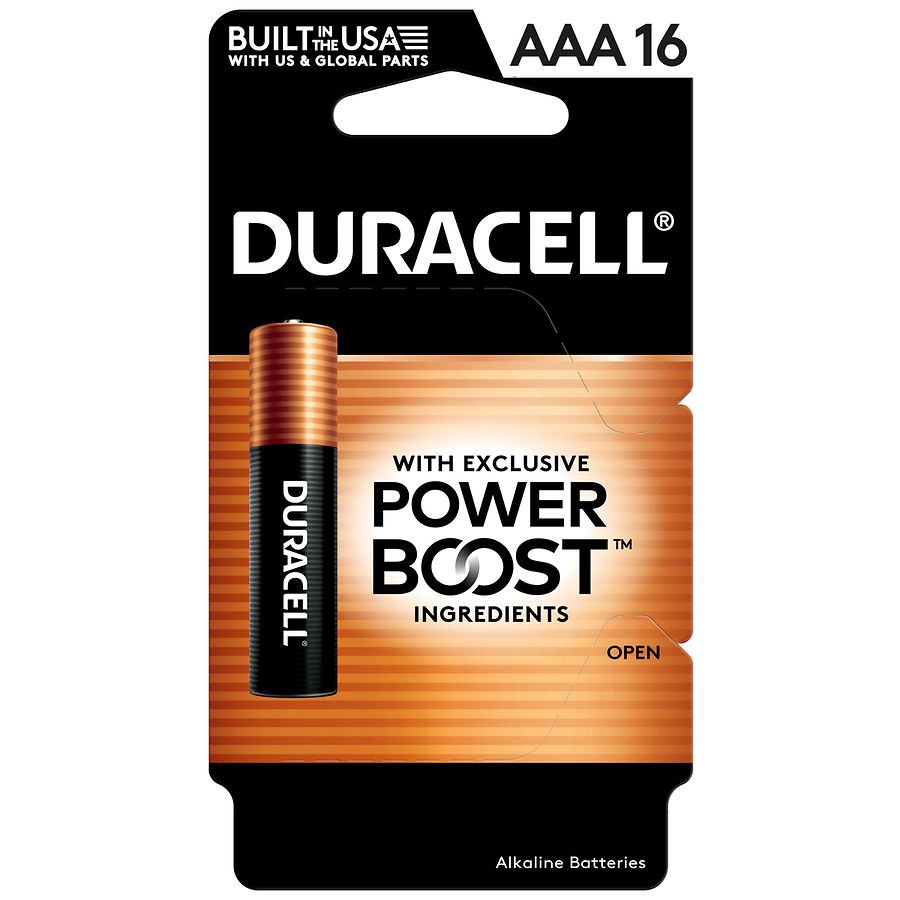 Duracell Coppertop Alkaline Batteries AAA