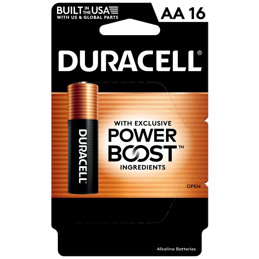 Duracell Coppertop Alkaline Batteries AA