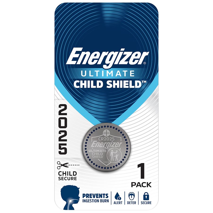 Energizer Ultimate Child Shield Batteries CR2025