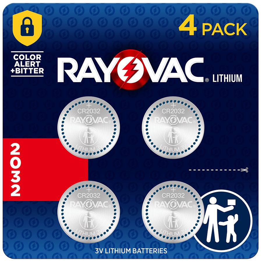 Rayovac 3V Lithium Coin Batteries CR2032