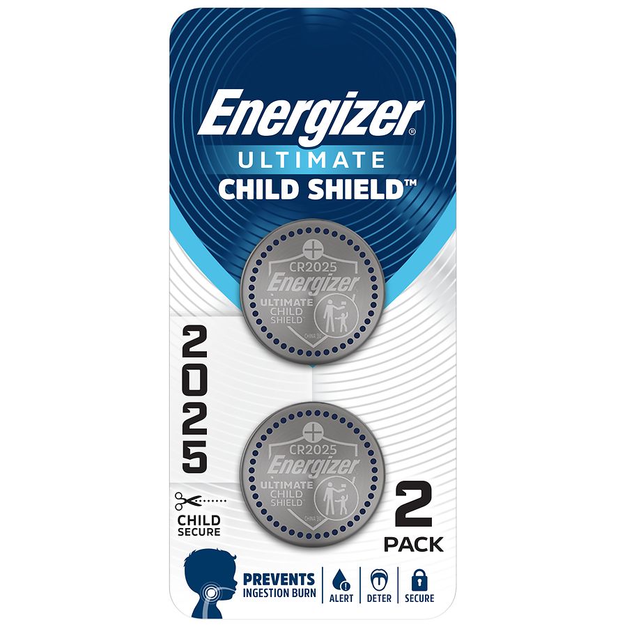 Energizer Ultimate Child Shield Batteries CR2025