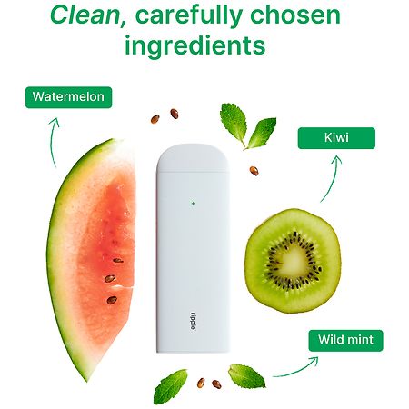 Ripple Zero Nicotine Bliss Diffuser Watermelon Aroma, 1,000 Puffs |  Walgreens