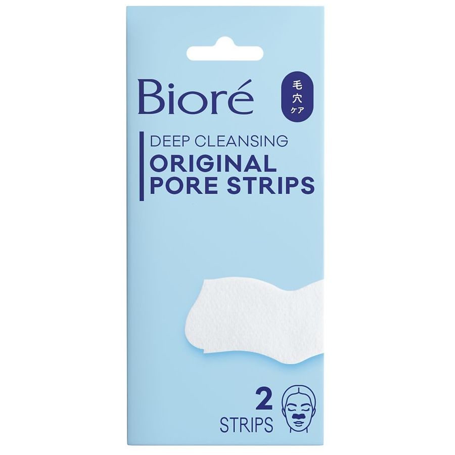 Biore Original Deep Cleansing Nose Pore Strips, Blackhead Remover Citrus