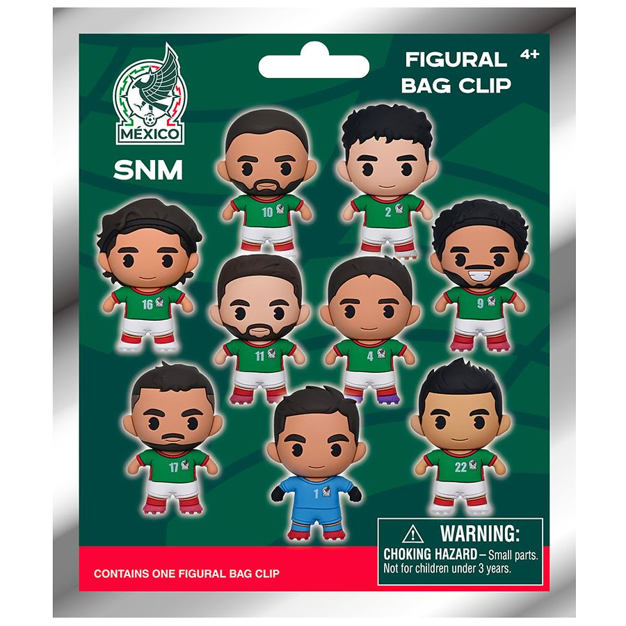 Mexico National Soccer Team Blind Figural Bag Clip | Walgreens