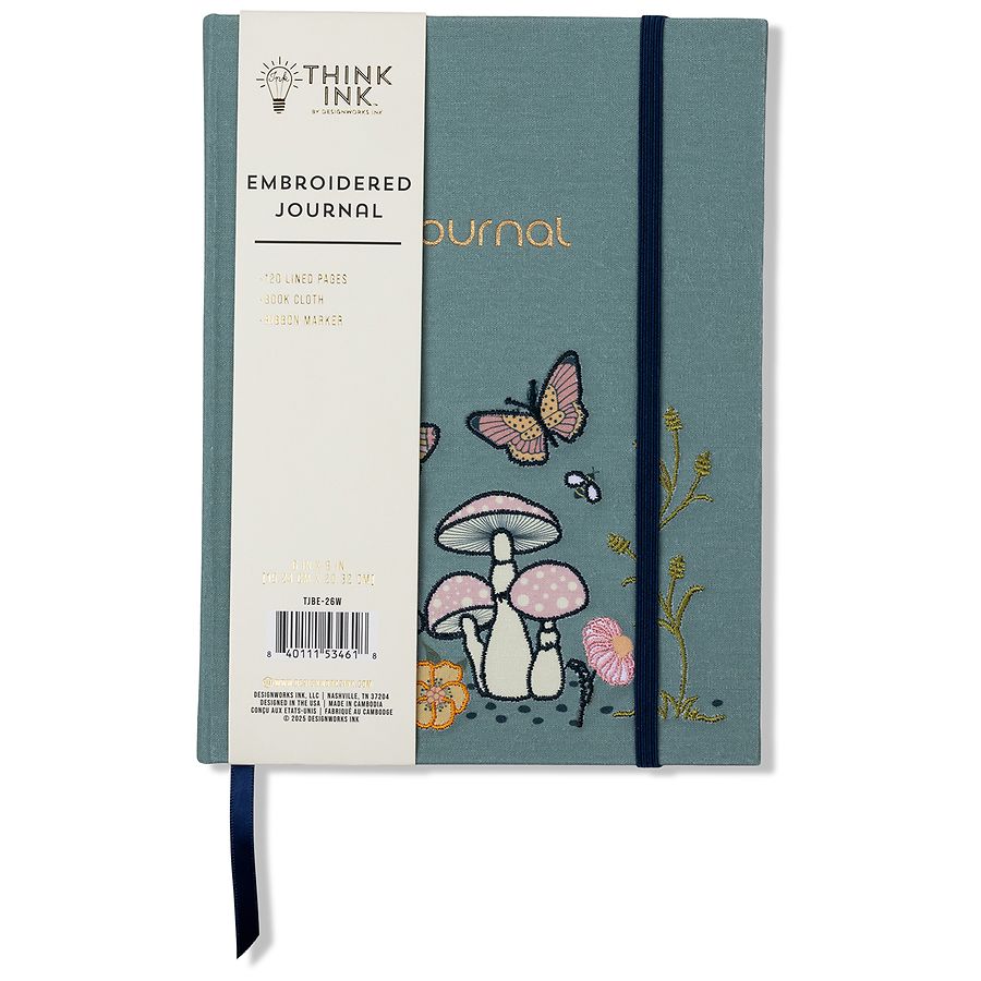 Think Ink Embroidered Journal