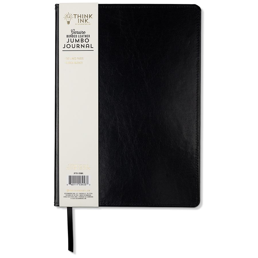 Think Ink Genuine Bonded Leather Jumbo Journal | Walgreens