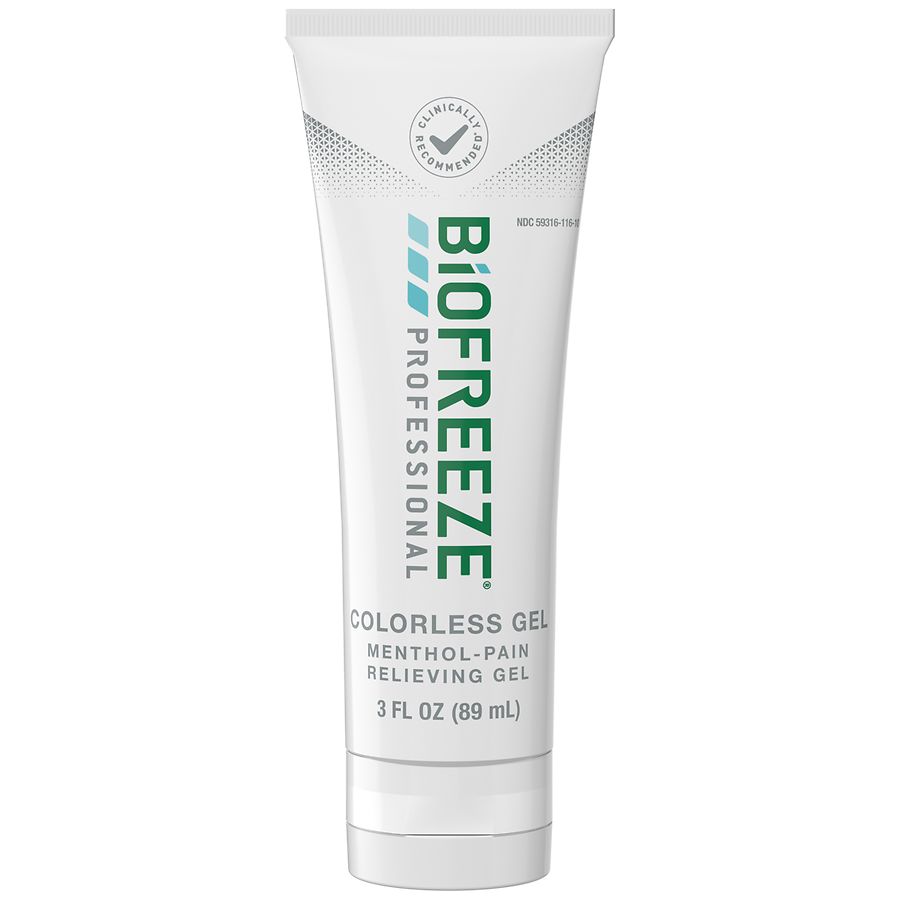 BIOFREEZE Professional Pain Relieving Gel Tube Colorless