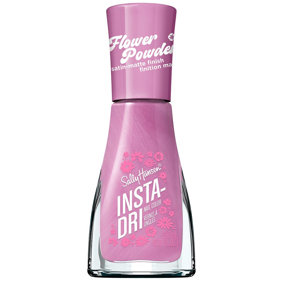Sally Hansen Insta-Dri Flower Powder Limited Edition Nail Polish Collection Whirlaway Wildflower