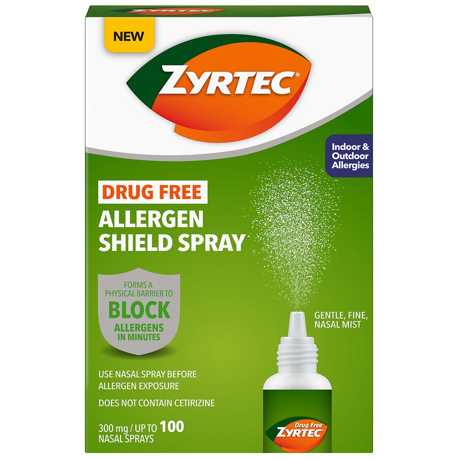 Zyrtec Allergen Spray, Up To 100 Sprays