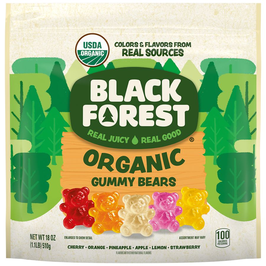 Black Forest Organic Gummy Bears Assorted