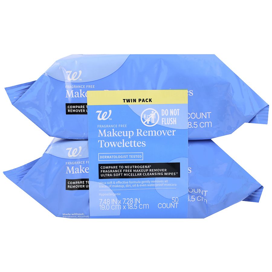 Walgreens Makeup Remover Towelettes Fragrance Free