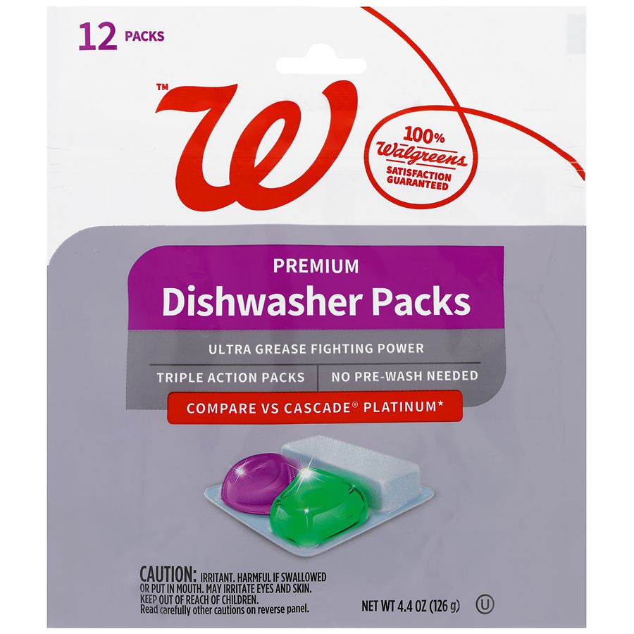 Walgreens Premium Dishwasher Packs