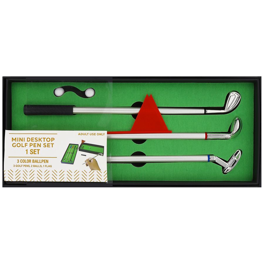 Modern Expressions Mini Desktop Golf Pen Set