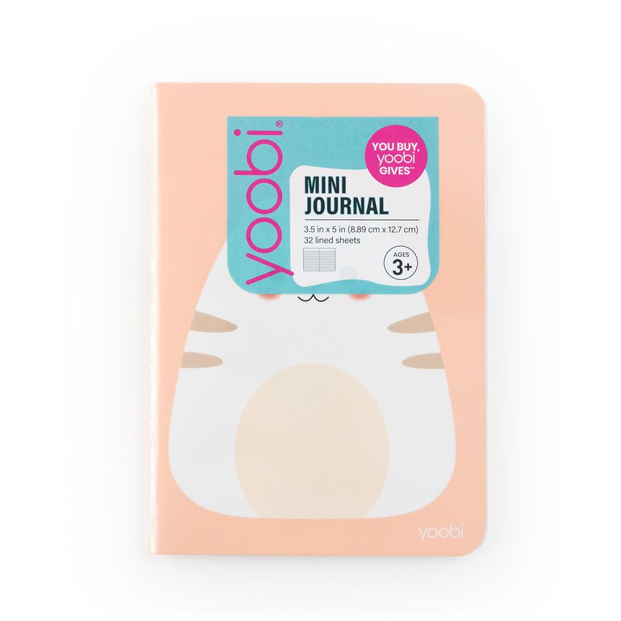 Yoobi Mini Cat Journal 3.5 X 5