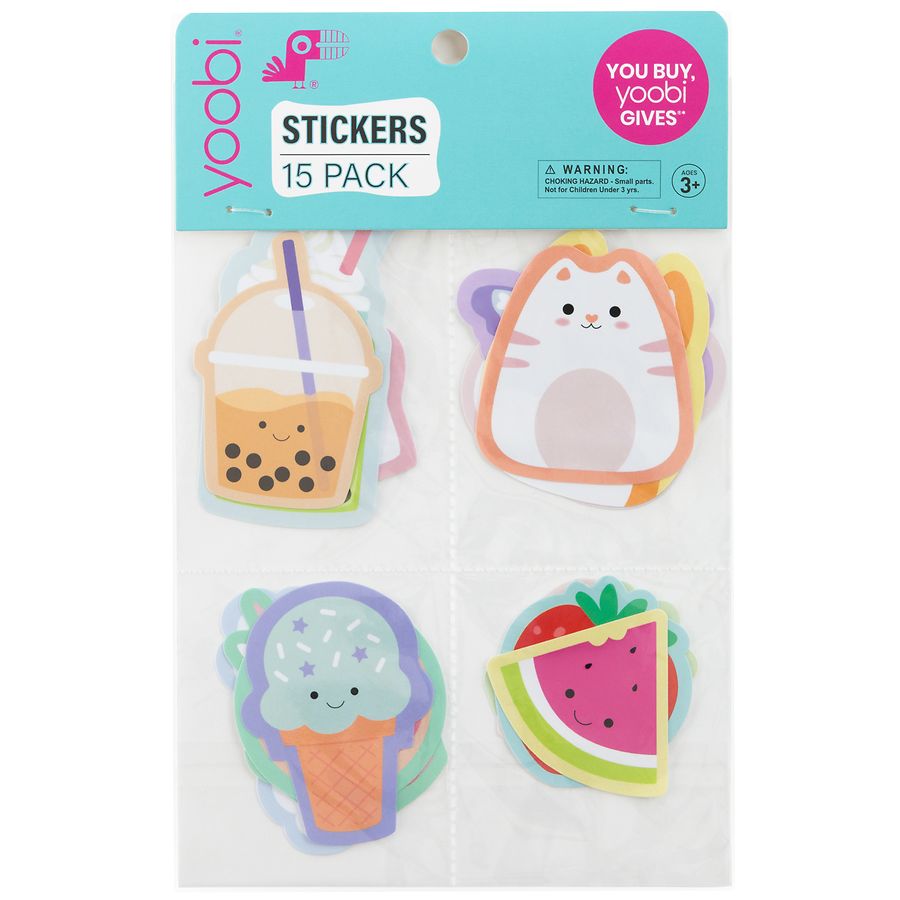 Yoobi Kawaii Sticker Set