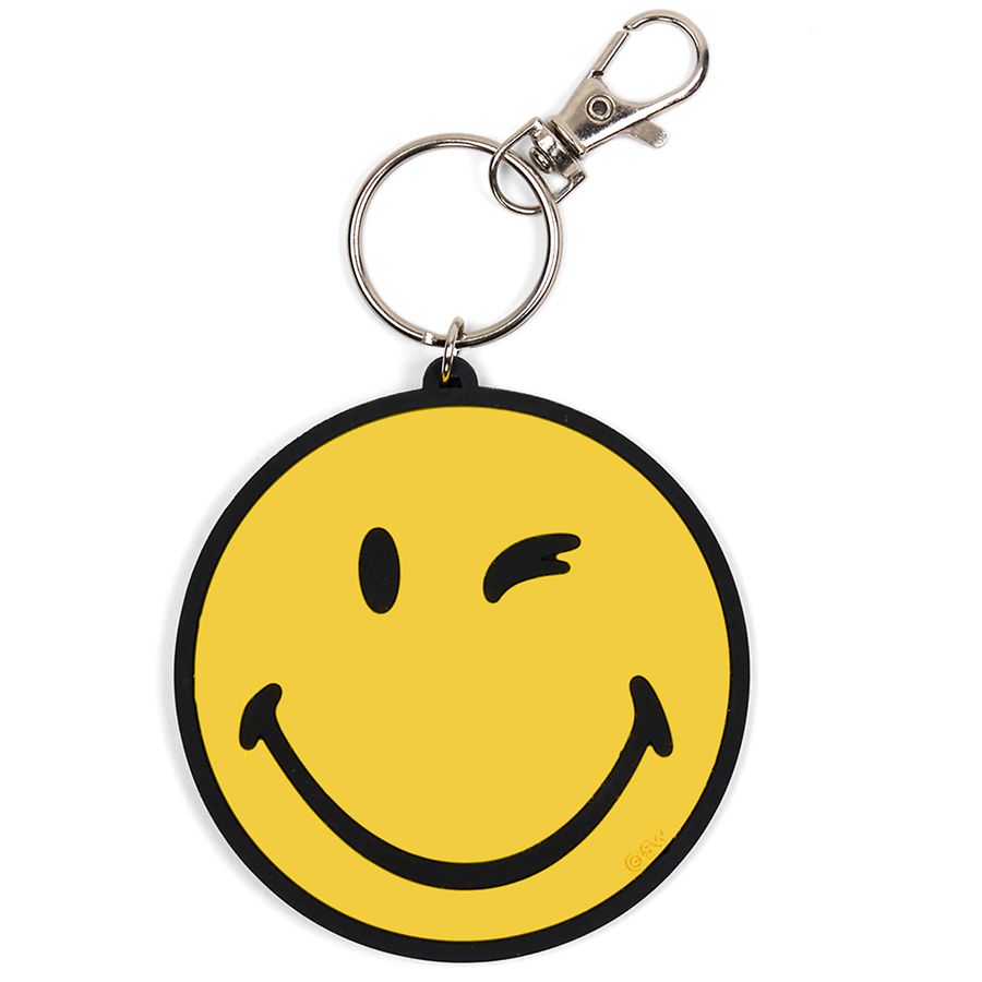 Yoobi SmileyWorld Keychain Yellow