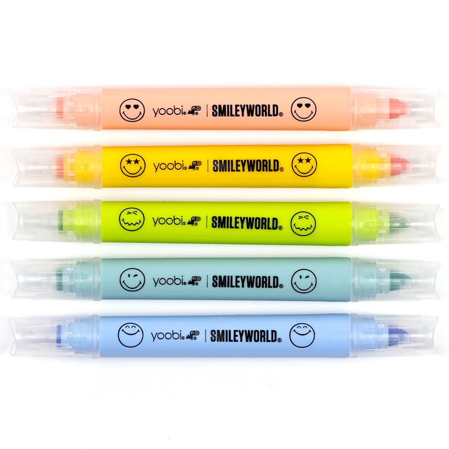 Yoobi SmileyWorld Double-Ended Stamp Markers | Walgreens