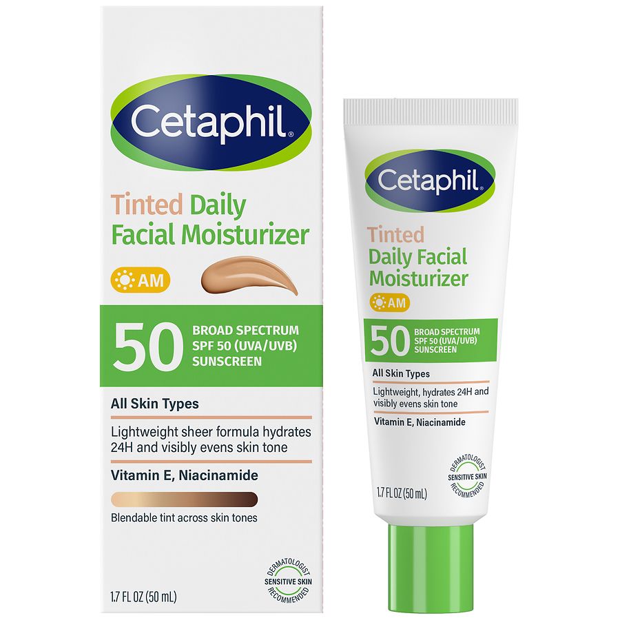 Cetaphil Tinted Facial Moisturizer SPF 50