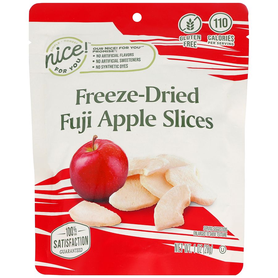 Nice! Freeze-Dried Fuji Apple Slices