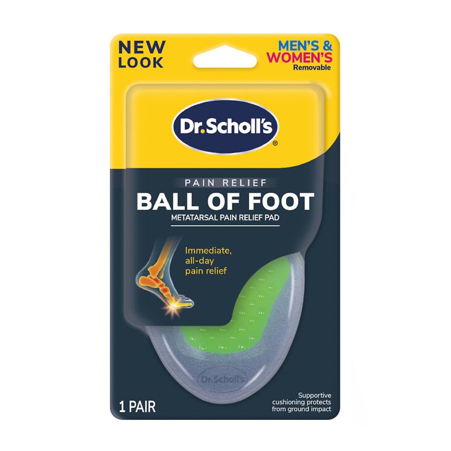 Dr. Scholl's Ball of Foot Metatarsal Pain Relief Pad for Men and Women
