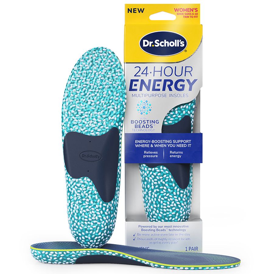 Dr. Scholl's 24-Hour Energy Multipurpose Memory Foam & Gel Insert Women's Shoe Size 6-10