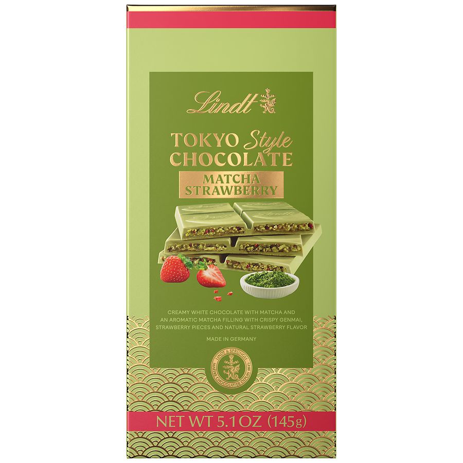 Lindt Tokyo Style Milk Bar Matcha Strawberry