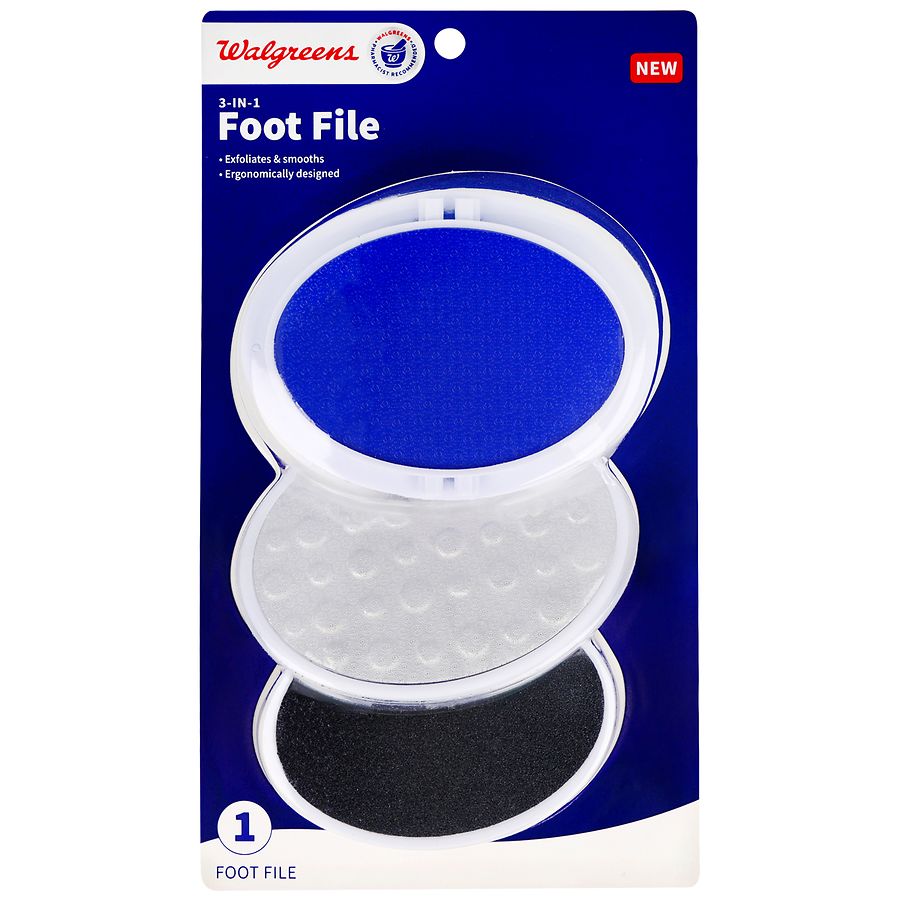 Walgreens 3-in-1 Foot File