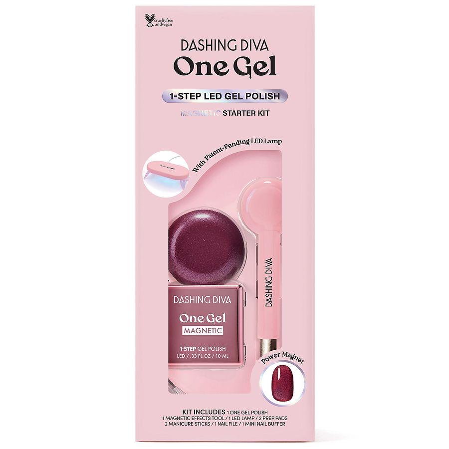 Dashing Diva One Gel Magnetic Starter Kit Red