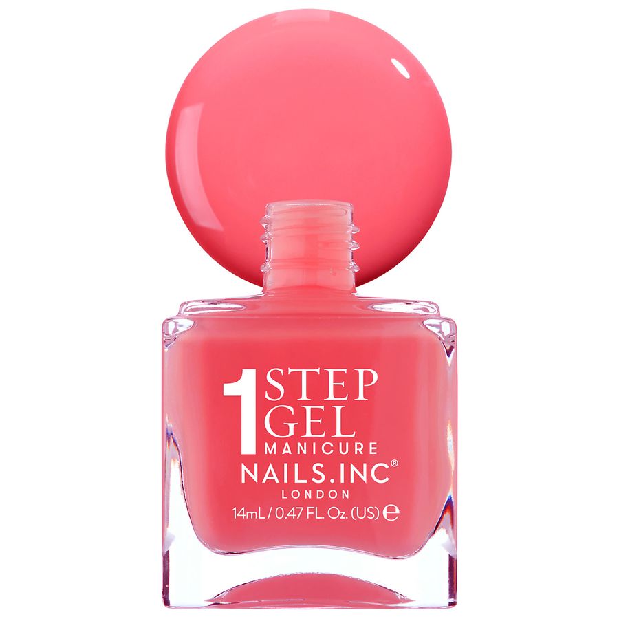 Nails inc It's Topless, 1 Step Gel Manicure Nail Polish Sofia