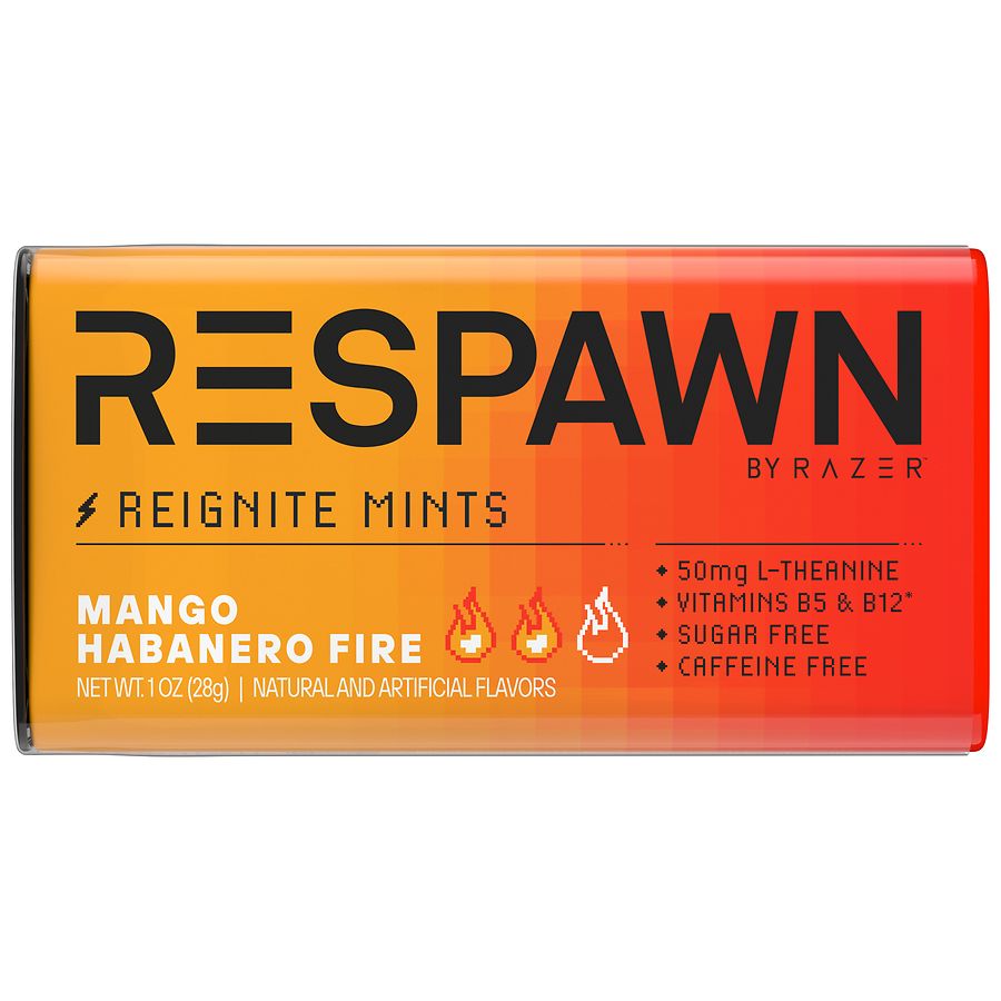 Respawn Sugar Free Mints Mango Habanero Fire