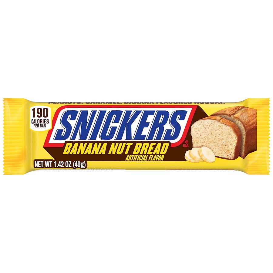 Snickers Banana Nut Bread Chocolate Candy