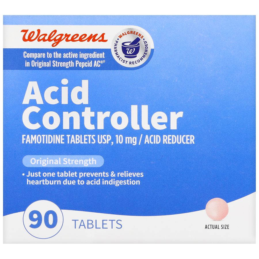 Walgreens Acid Controller Tablets Original Strength