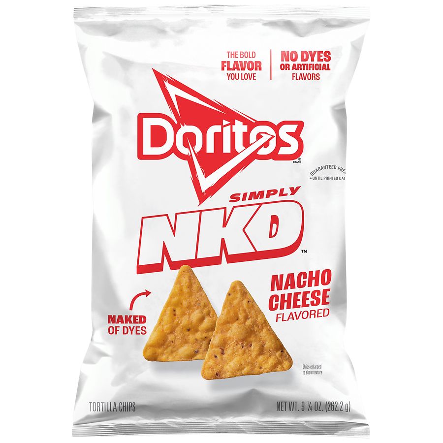 Doritos Simply NKD Tortilla Chips Nacho Cheese