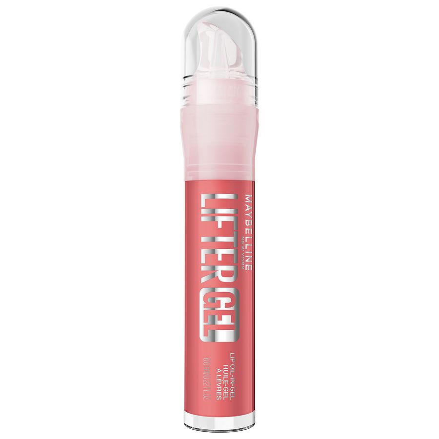 Maybelline New York Oil-In-Gel Lip Gloss With Hyaluronic Acid Strawberry Shake