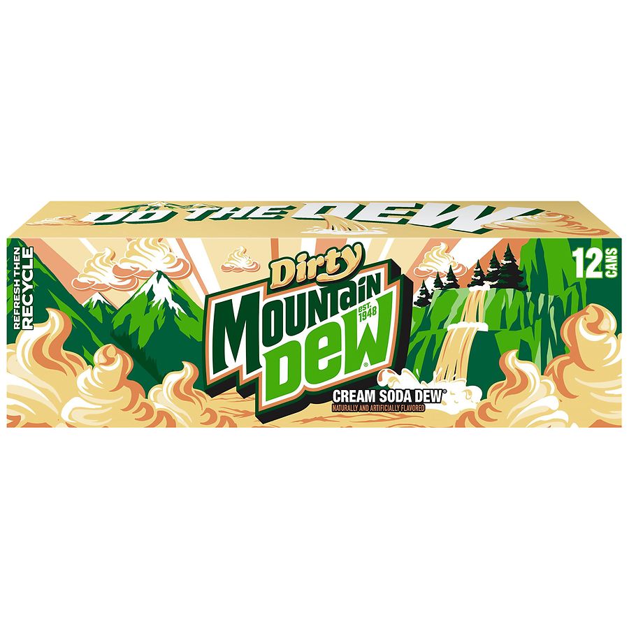 Mountain Dew Dirty Dew Cream Soda