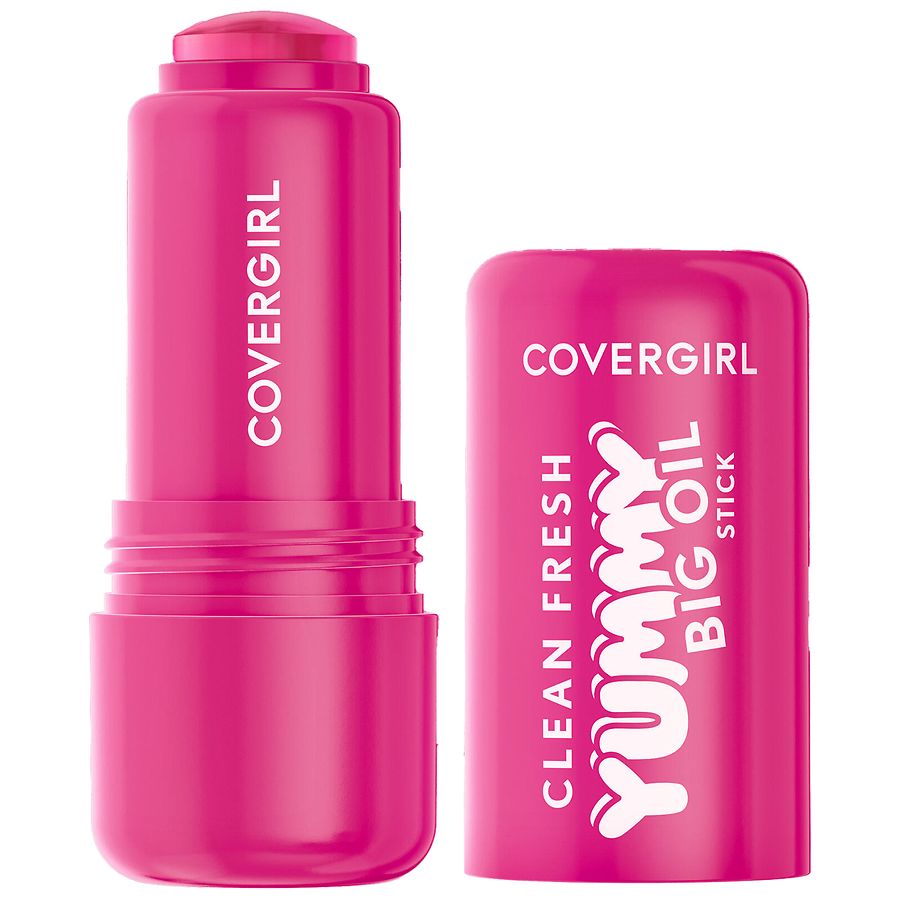 CoverGirl Clean Fresh Big Oil Stick Juiced In Time, Sheer Cool Pink Fuchsia
