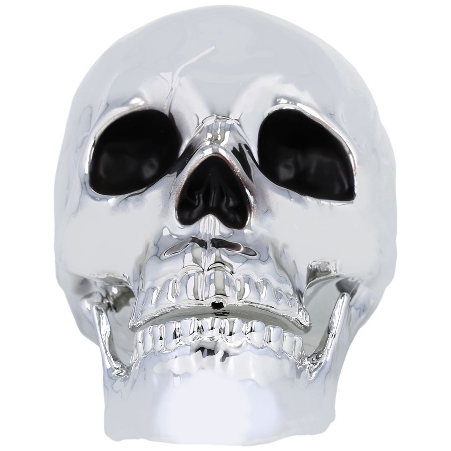 Festive Voice Metallic Skull Head | Walgreens