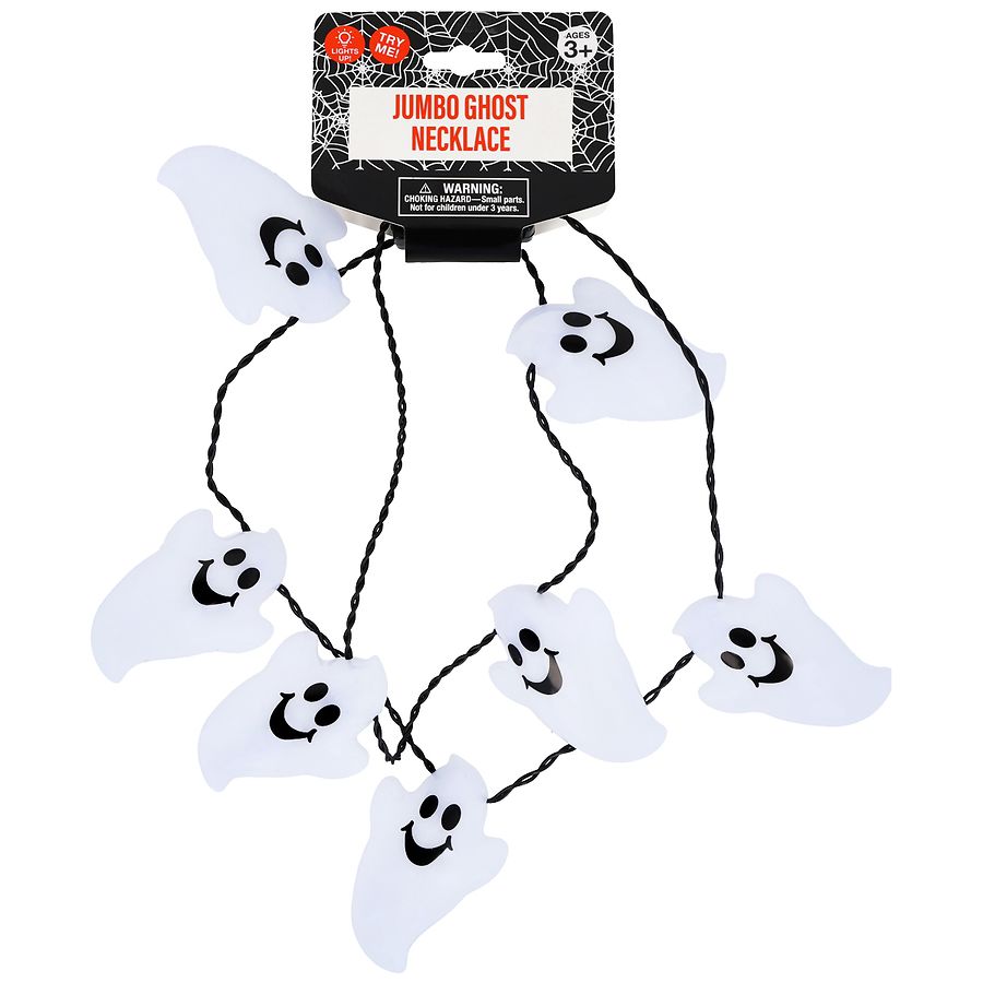Walgreens Jumbo Ghost Necklace | Walgreens