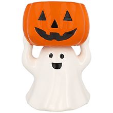 VALIEM GHOST BOWL L† 1 7* Festive Voice Ghost with Candy Bowl | Walgreens