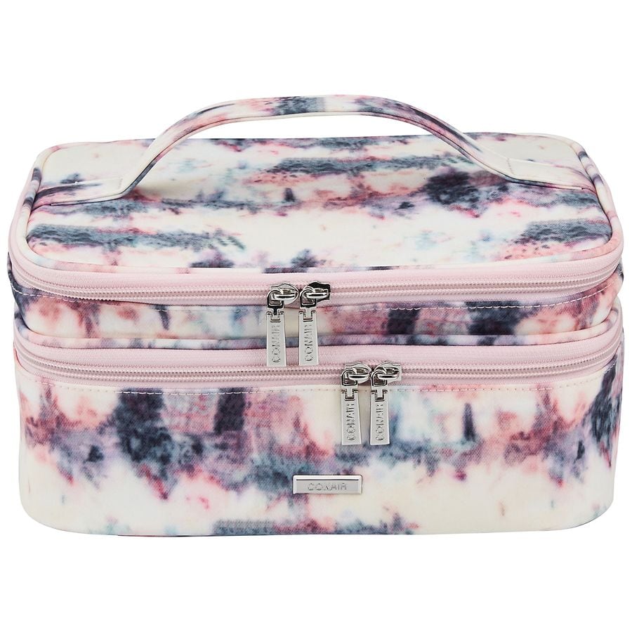 Conair Train Case With Mirror Tie-Dye